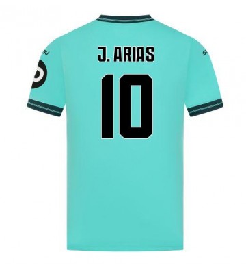 Wolves Jhon Arias #10 Bortatröja 2025-26 Kortärmad